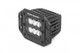 Kawasaki 2-inch Square Flush Mount Cree LED Lights - (Pair | Black Series)
